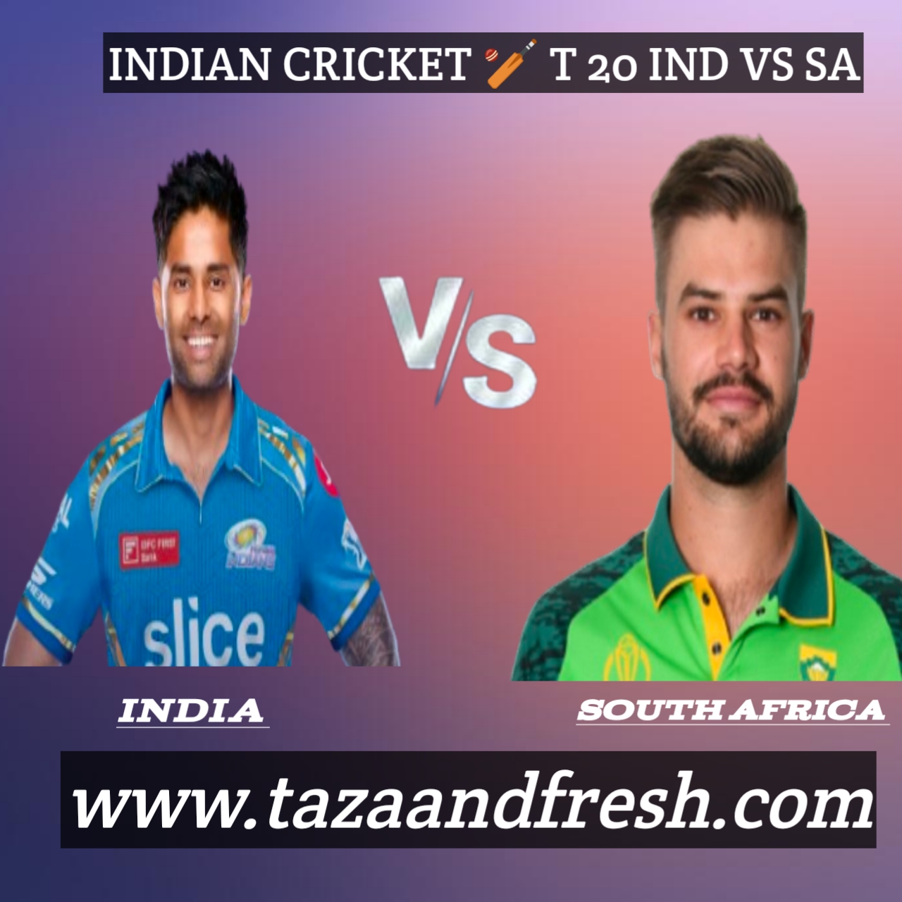 India vs South Africa T20